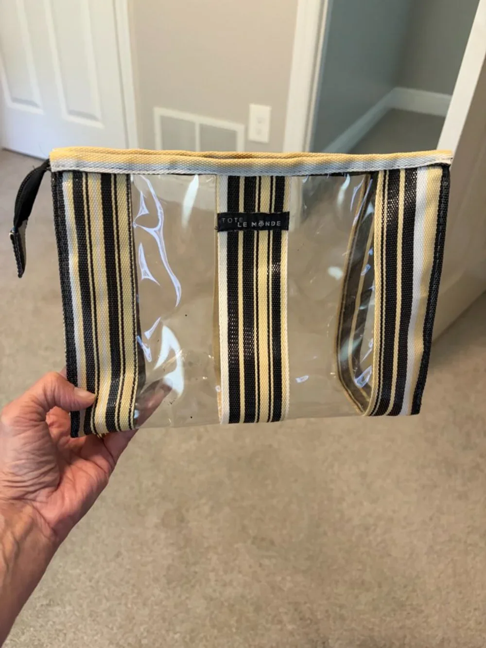 Tote Le Monde Cosmetic Bag Set - New